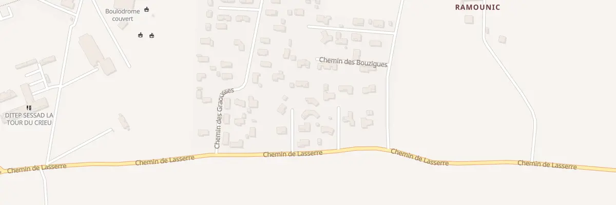 Plan du 4 Lot Saint Patrick à La Tour-du-Crieu