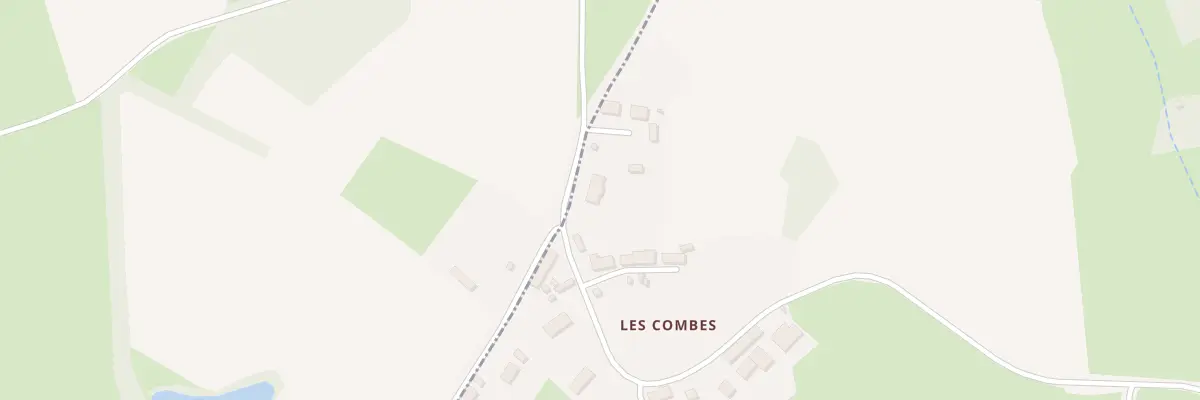 Plan du 10B Les Combes à Fresselines
