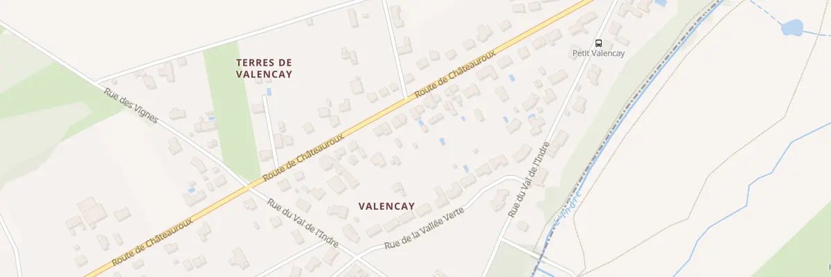 Plan du 116 Rte de Châteauroux à Saint-Maur