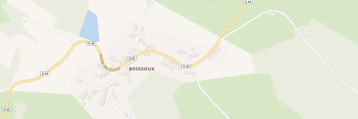 Plan du 4 Boissieux à Châtelus-le-Marcheix