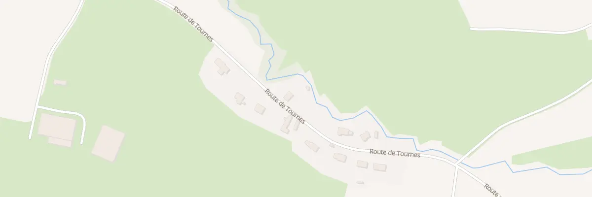 Plan du 5065 Rte de Tournes à Echinghen