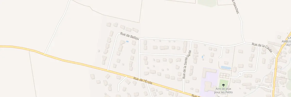 Plan du 7B Rue de Bellou à Gas