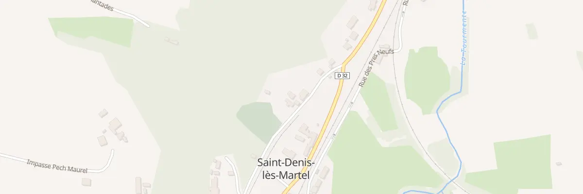 Plan du 98 Rue des Lavoirs à Saint-Denis-lès-Martel
