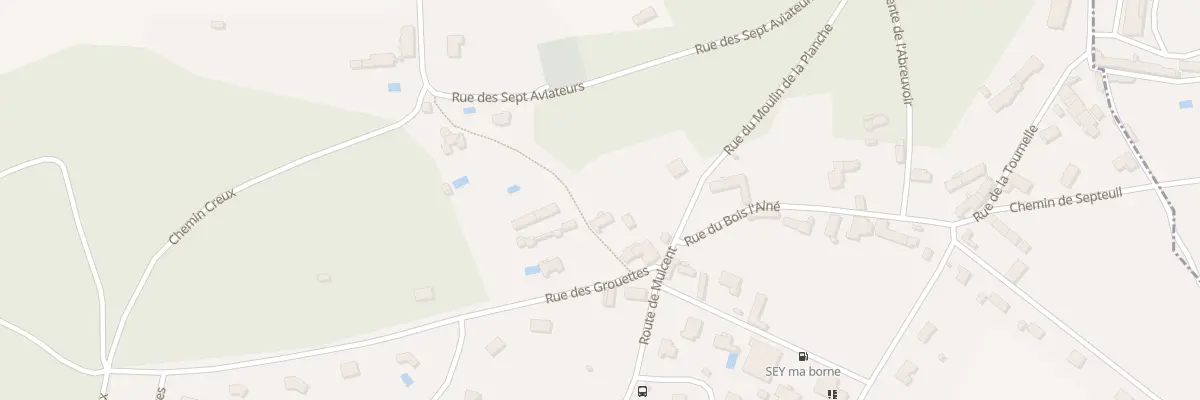 Plan du 2 Cote du Seigneur à Courgent