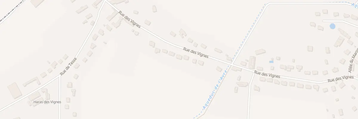 Plan du 39 Rue des Vignes à Tacoignières