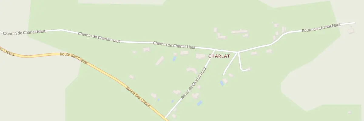 Plan du 5229 Charlat à Collonges-la-Rouge