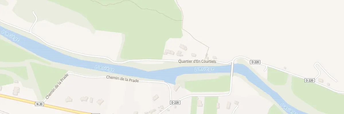Plan du 12 Qua d’En Courtiels à Aulos-Sinsat