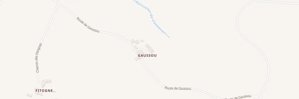 Plan du 5112 Gaussou à Lavaurette