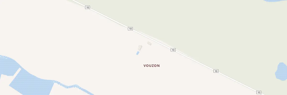 Plan du 100 Vouzon à Vernou-en-Sologne