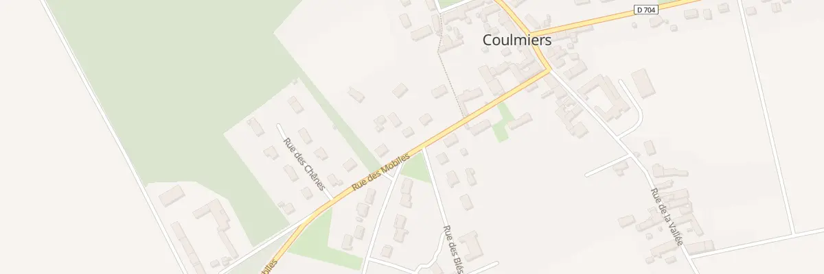 Plan du 182 Rue des Mobiles à Coulmiers