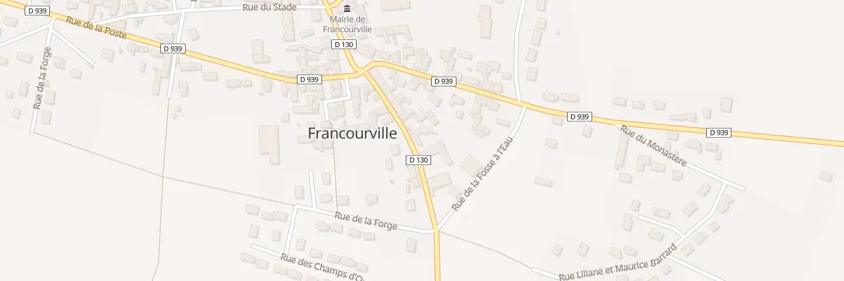 Plan du 13 Rue de Boinville à Francourville