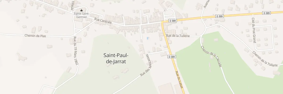 Plan du 7 Rue des Mascasses à Saint-Paul-de-Jarrat
