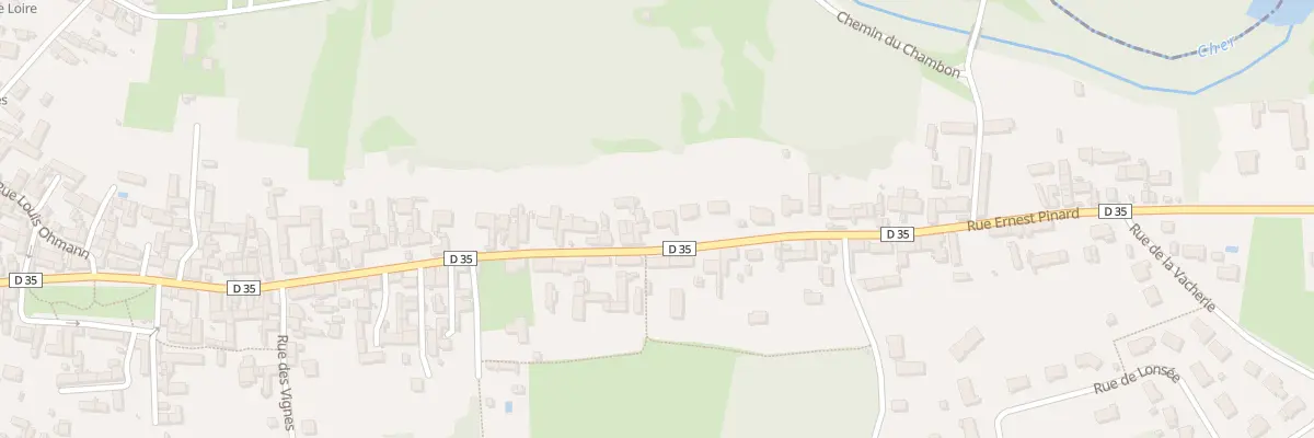Plan du 137 Rue Ernest Pinard à Chabris