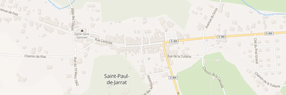 Plan du 54 Rue Centrale à Saint-Paul-de-Jarrat