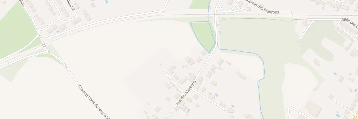 Plan du 36 Rue des Madrons à Châteauroux