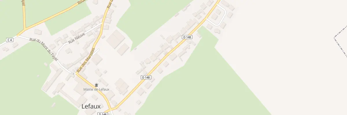 Plan du 15 Rue du Point du Jour à Lefaux