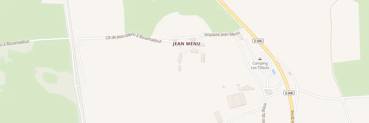 Plan du 5068 Jean Menu à Rocamadour