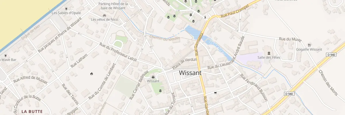 Plan du 2 Pl de la Mairie à Wissant