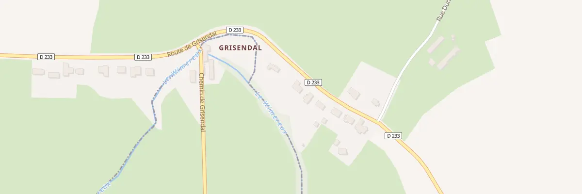 Plan du 129 Rte Grisendal à Maninghen-Henne