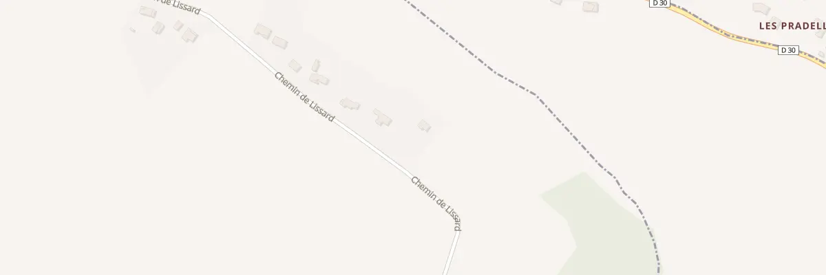 Plan du 59 Chem de Lissard à Montpitol