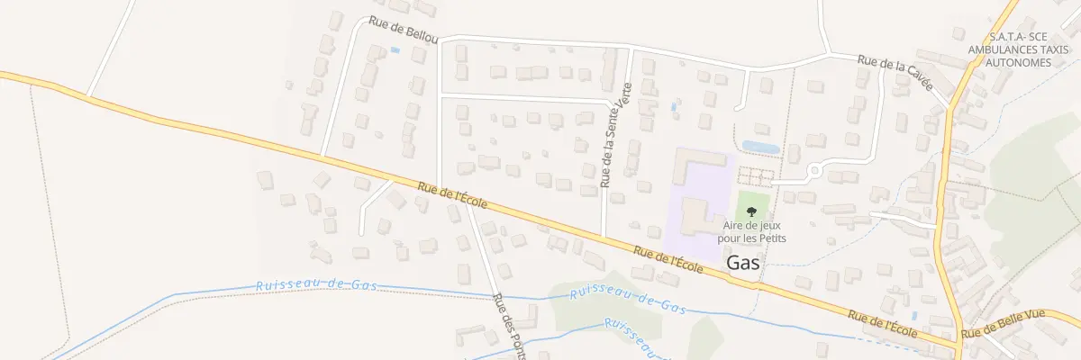 Plan du 26 Rue de l’Ecole à Gas