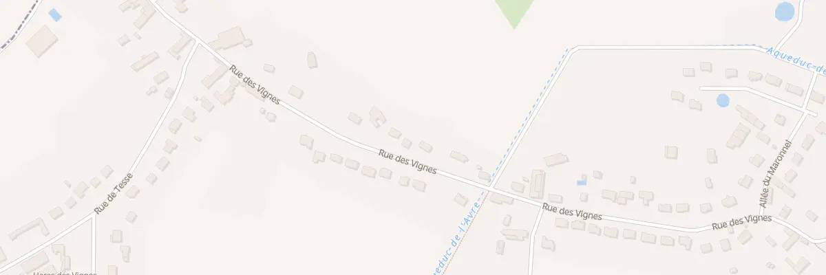 Plan du 38 Rue des Vignes à Tacoignières