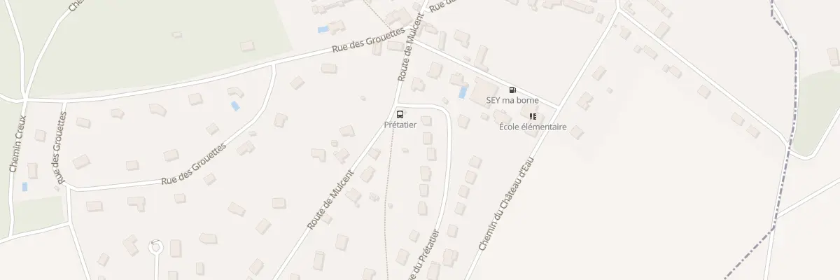 Plan du 4 Rue du Prétatier à Courgent