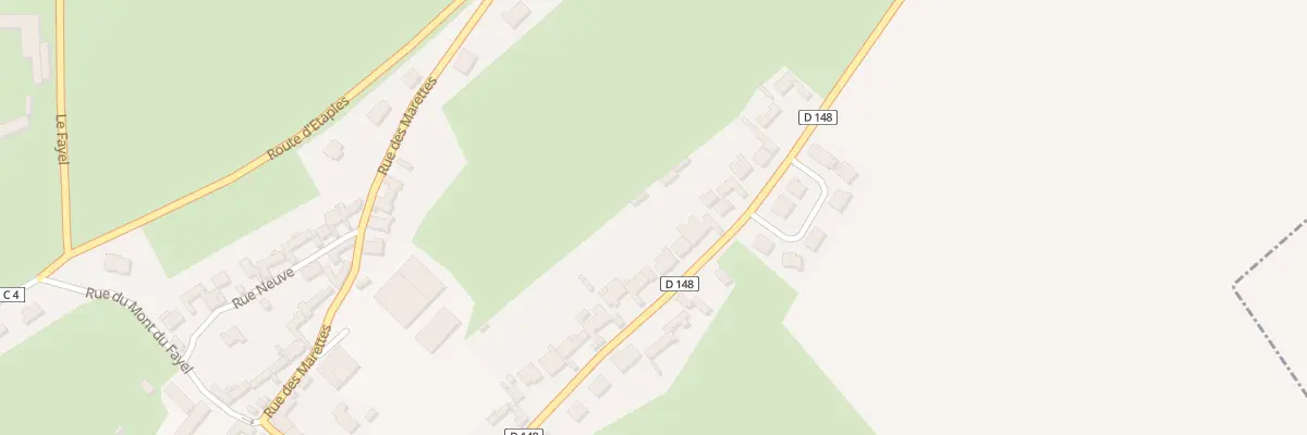Plan du 24 Rue du Point du Jour à Lefaux