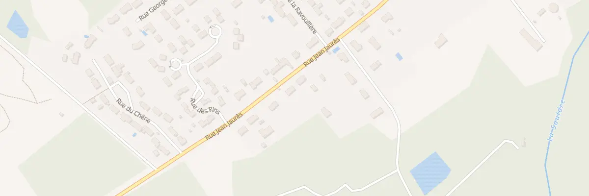 Plan du 764 Rue Jean Jaurès à Pruniers-en-Sologne