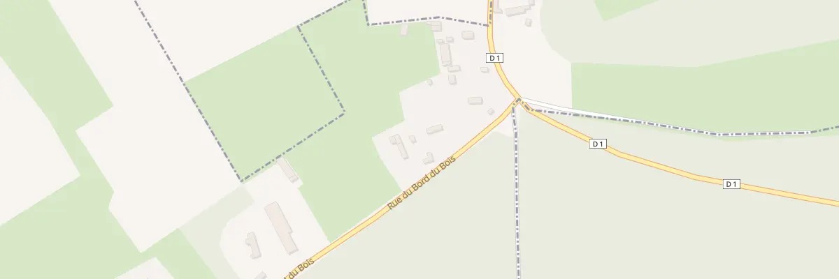Plan du 126 Rue du Bord du Bois à Montroty