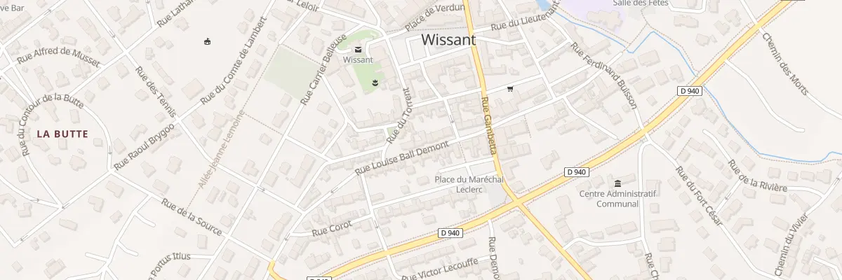 Plan du 10 Rue Louise Ball Demont à Wissant