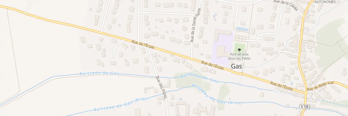 Plan du 29 Rue de l’Ecole à Gas
