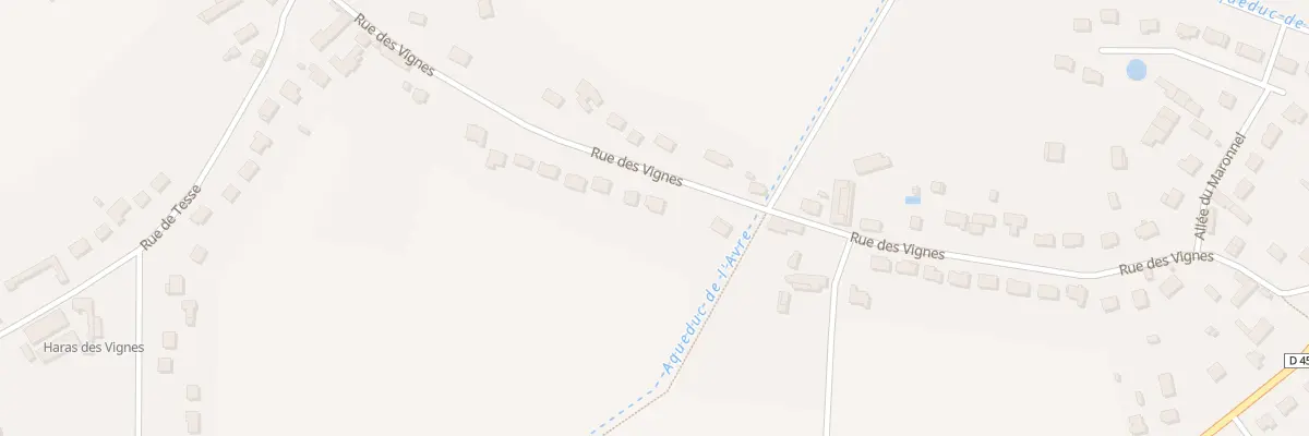 Plan du 33 Rue des Vignes à Tacoignières