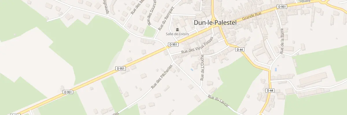 Plan du 35 Rue des Vieux Fossés à Dun-le-Palestel