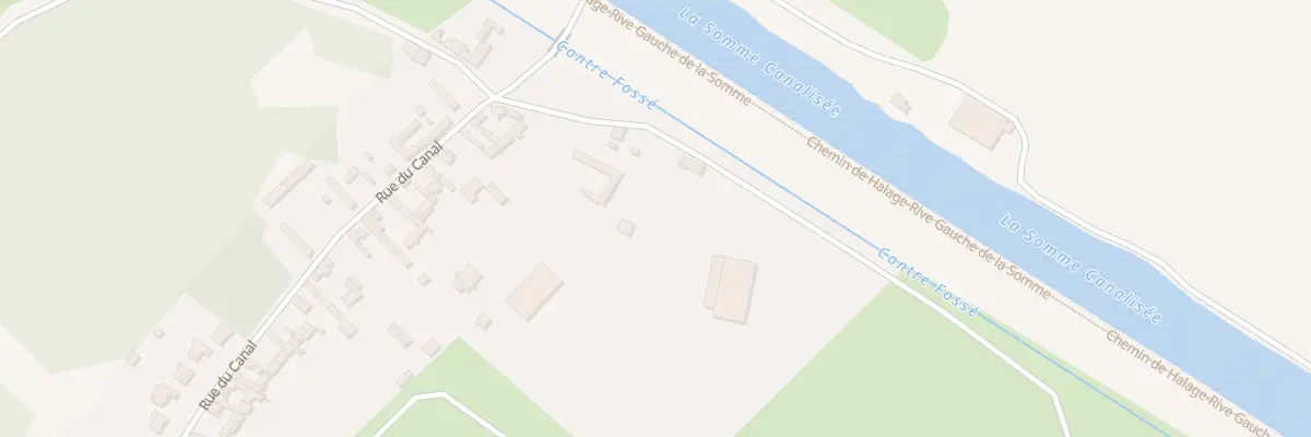 Plan du 58 Rue du Canal à Boismont