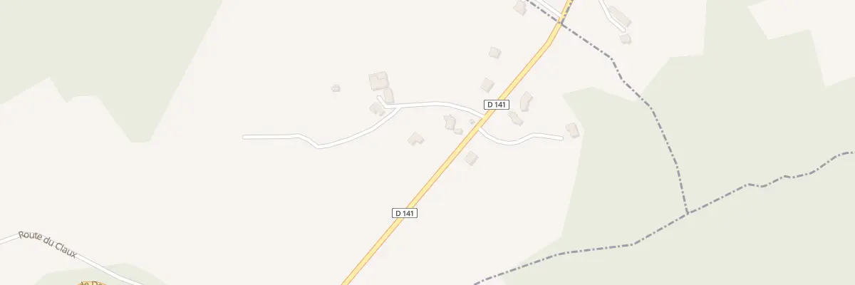 Plan du 281 Rte de la Branda à Saint-Hilaire-Peyroux