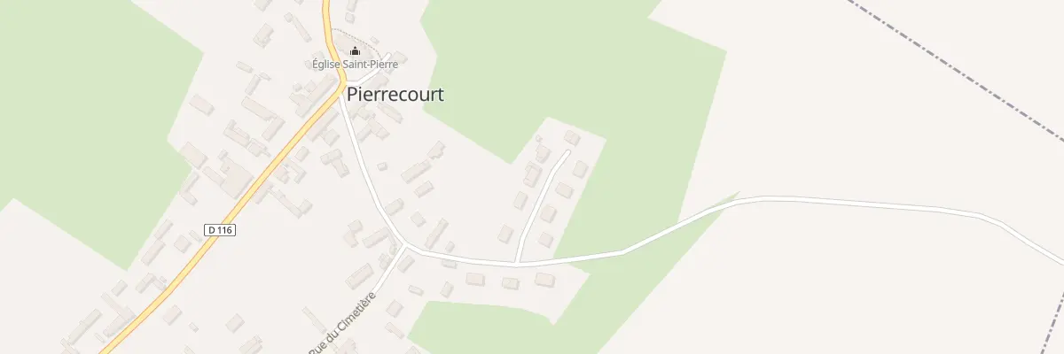 Plan du 7 Le Mont Gobert à Pierrecourt