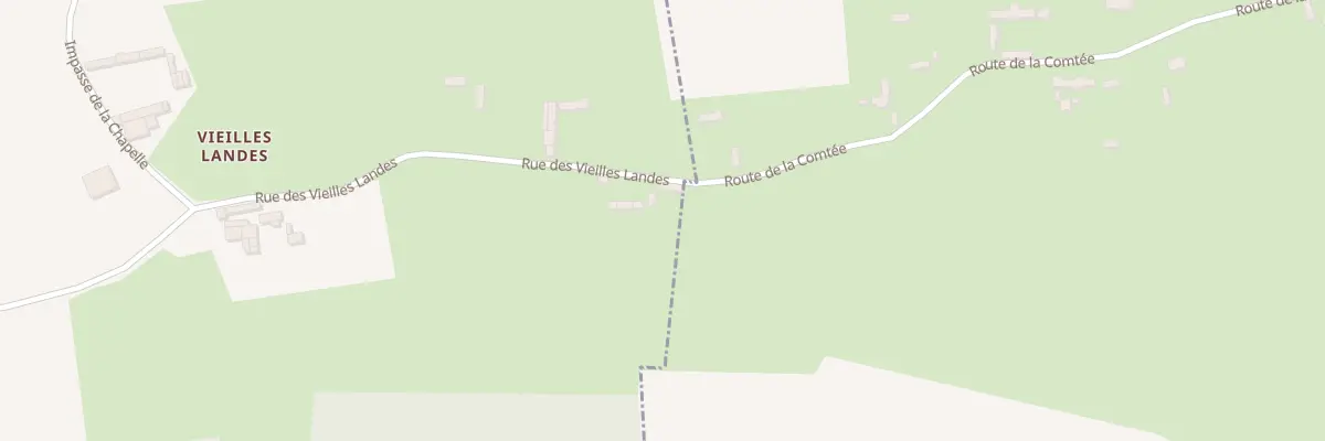 Plan du 5048 Vieilles Landes à Landes-Vieilles-et-Neuves