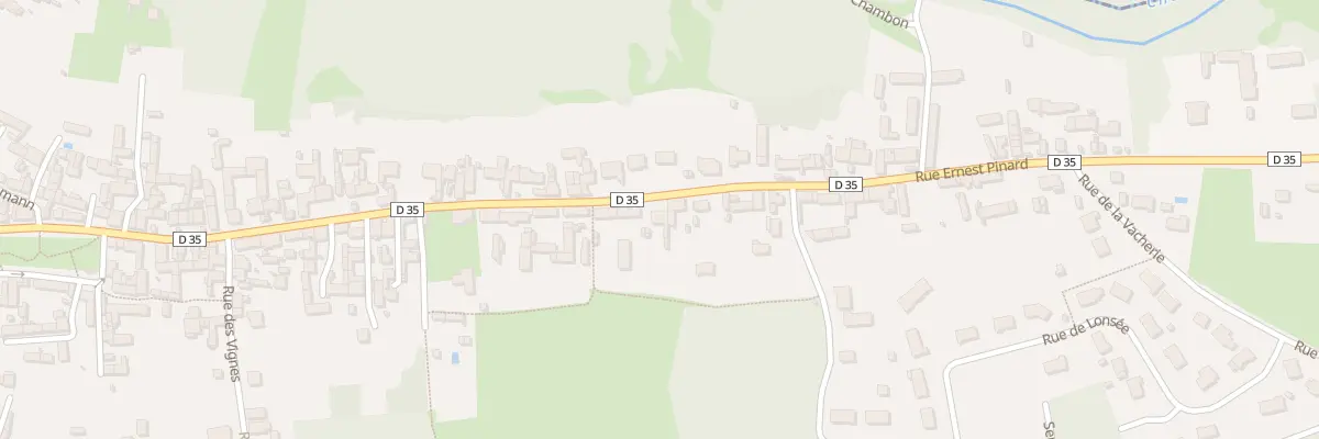 Plan du 120 Rue Ernest Pinard à Chabris