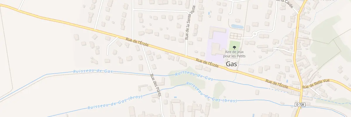 Plan du 27 Rue de l’Ecole à Gas