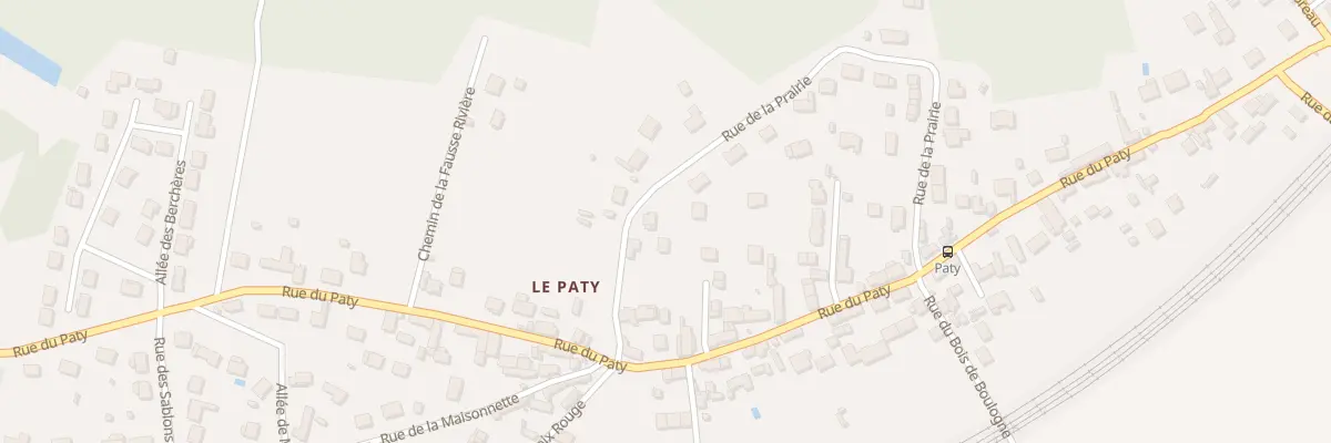 Plan du 33 Rue de la Prairie à Hanches
