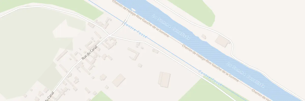 Plan du 62 Rue du Canal à Boismont