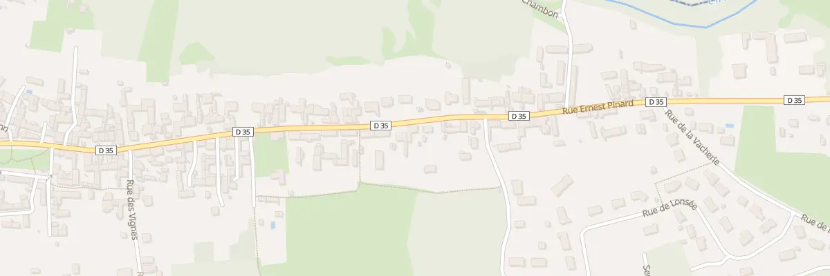 Plan du 122 Rue Ernest Pinard à Chabris
