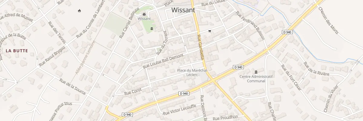 Plan du 9 Rue Louise Ball Demont à Wissant