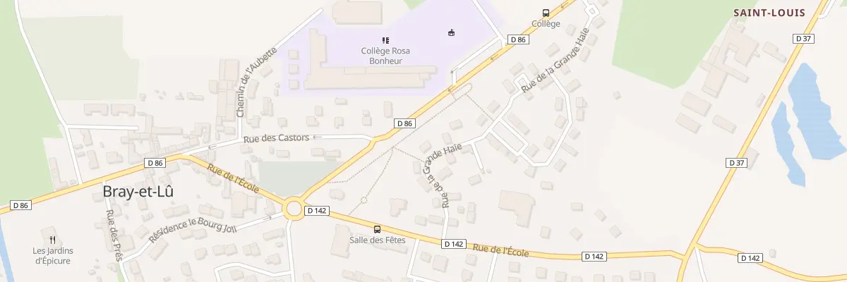 Plan du 11 Rue de la Grande Haie à Bray-et-Lû