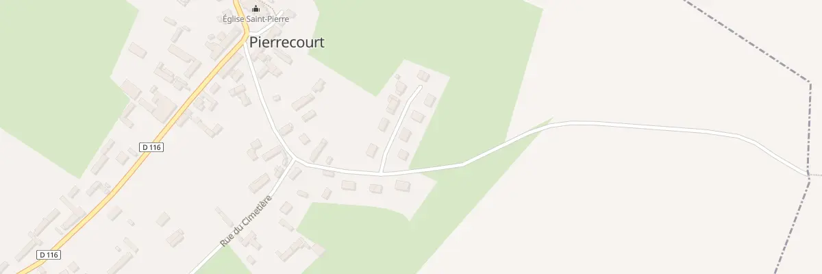 Plan du 16 Le Mont Gobert à Pierrecourt