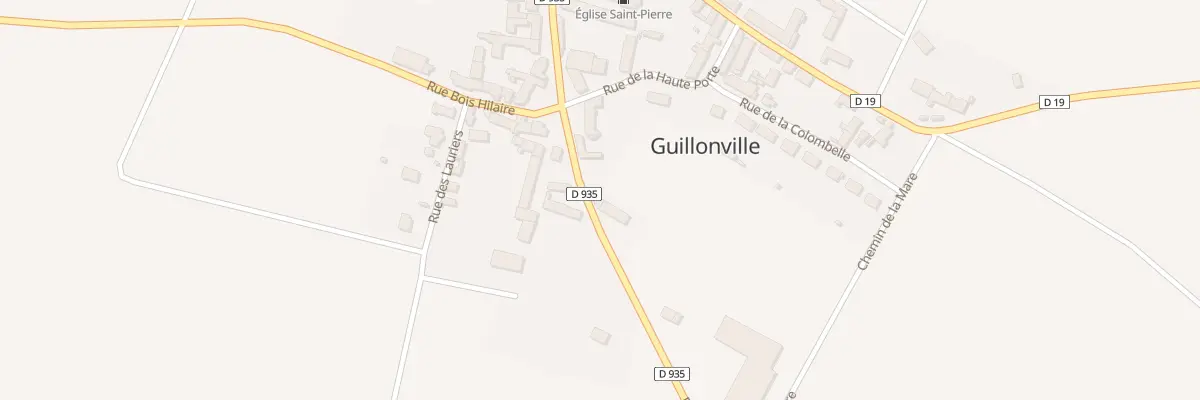 Plan du 3 Rue de Villecerne à Guillonville