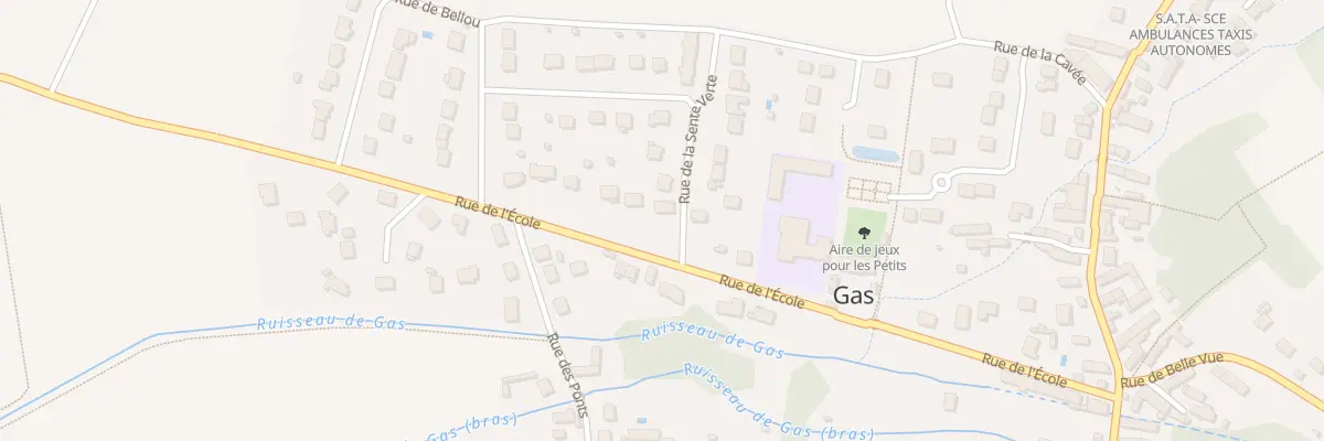 Plan du 22 Rue de l’Ecole à Gas
