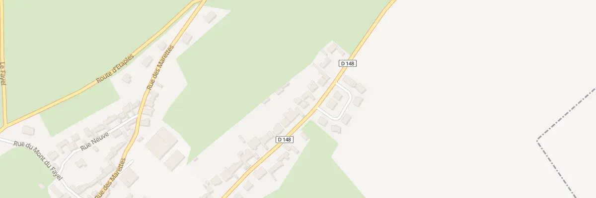 Plan du 30 Rue du Point du Jour à Lefaux