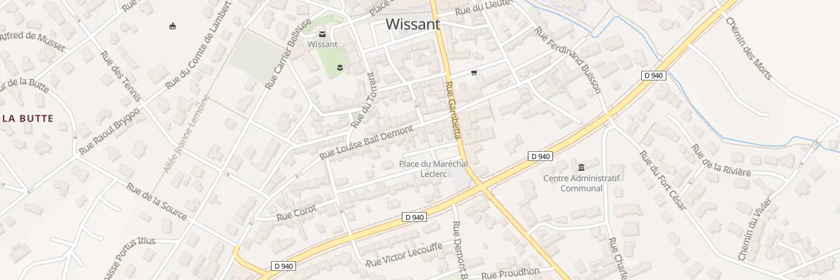 Plan du 4 Rue Louis Blériot à Wissant